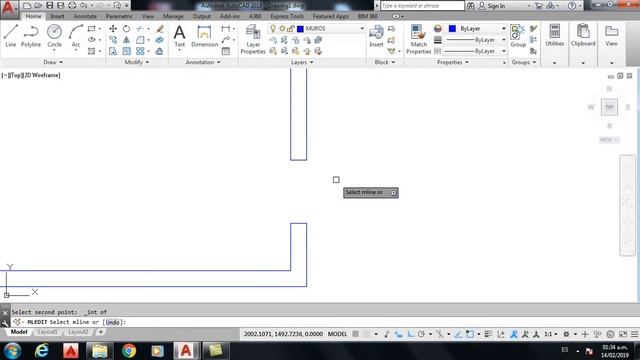 MULTILINEA EN AUTOCAD 2018 смотреть онлайн