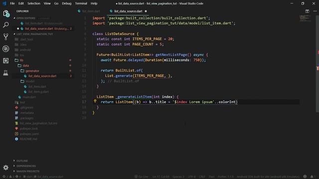 Flutter Infinite ListView Pagination #1 (/w the BLoC Pattern) смотреть онлайн