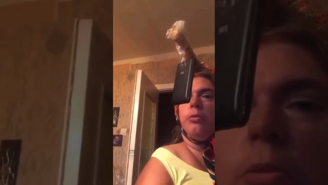 Лайфхак от глубинного российского народа: смартфон на венике для хозяйки на кухне. смотреть онлайн