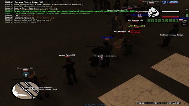 Встреча важных лиц с республики Сапфир,показ строевой,подписание мирного договора