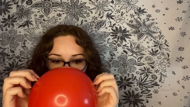 ASMR with Red Balloons BLOW TO POP but everything goes wrong… Balloon Scratching and Tapping смотреть онлайн