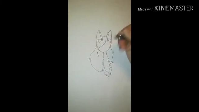 Как научиться рисовать мультяшную кошку(кота) 1 часть смотреть онлайн