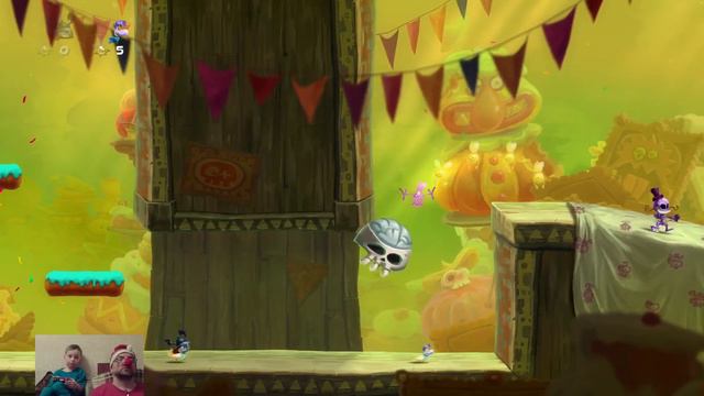 Прохождение Rayman Legends [Кооператив] to PS4 #10 смотреть онлайн