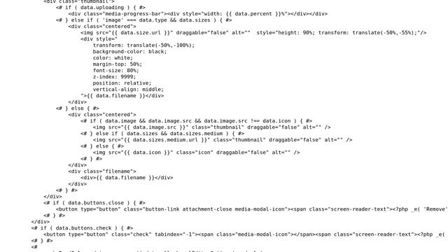Overriding of the template for the Attachment "thumbnails" in the Media Grid isn't working смотреть онлайн