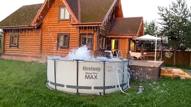 Сальто в бассейн