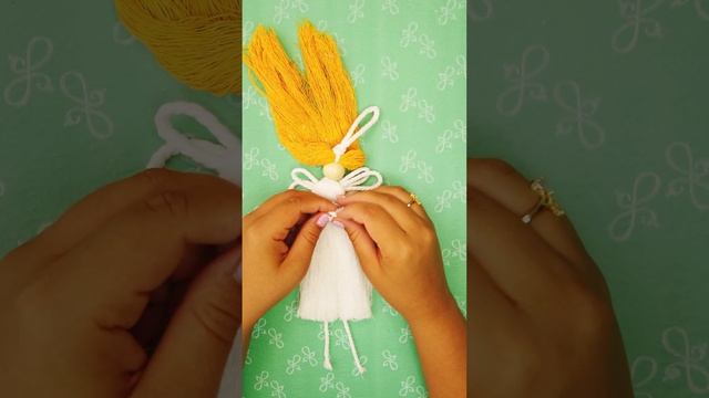 ?CoMo hacer un ÁNGEL de NAVIDAD? / ÁNGEL de MACRAME en aro / DIY MACRAME NAVIDAD смотреть онлайн