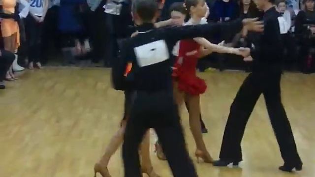 Румба бальные танцы Юлиана Гаврина смотреть онлайн