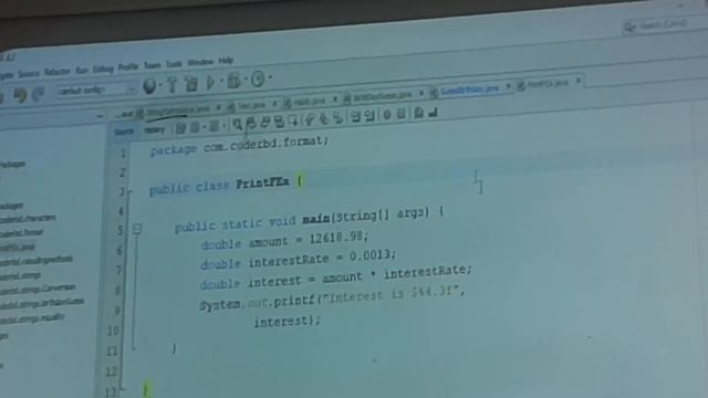 Formating Console, Java Programming смотреть онлайн