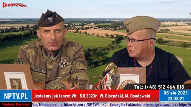 Jesteśmy jak lancet 08.08.2023r. RodacyKamraci, Wojciech Olszański, Marcin Osadowski смотреть онлайн