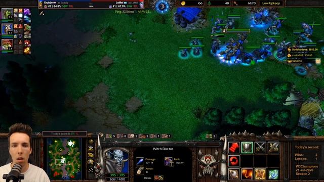 Grubby [ WC3 | Upkeep INTENSIFIES! смотреть онлайн