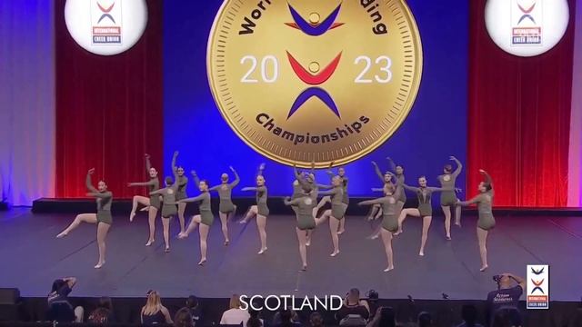 4 Scotland TEAM / Jazz (чир-джаз-группа)/ Cheerleading World Championship 2023 смотреть онлайн