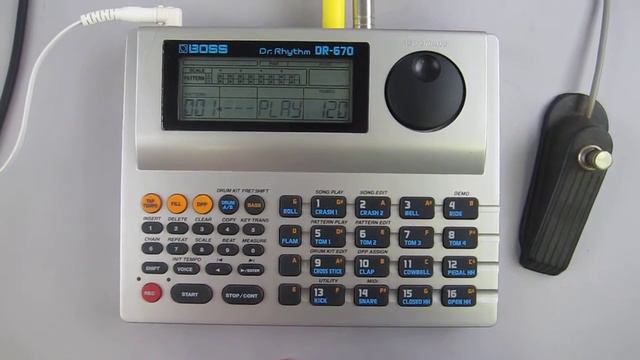 Boss Audio Systems DR-670 Dr. Rhythm MIDI Drum Machine смотреть онлайн