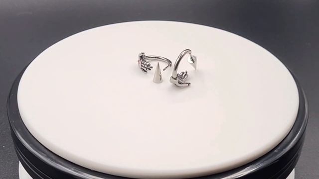 Серьги - кольца (Серьги конго, хупы)