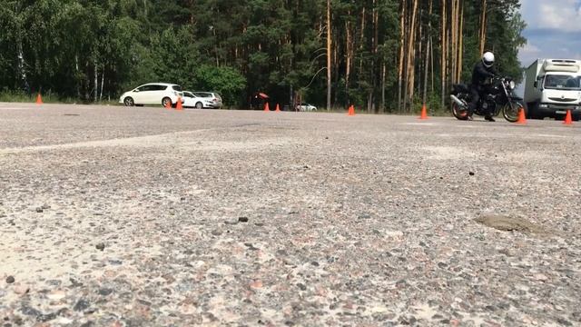 Gymkhana GP 2018 stage4 /Коньков Евгений Honda cb400sf/ heat 1 смотреть онлайн