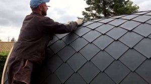 Кровля шашка (чешуя). Фальцевая кровля