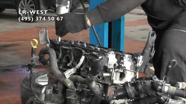 Отрыв клапана на дизельном двигателе 2.2 ТД Фрилендер 2. Сервисная практика смотреть онлайн