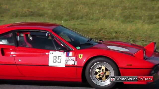 Ferrari 308 GTB SOUND- Ferrari V8 Quattrovalvole Pure sound on track! смотреть онлайн