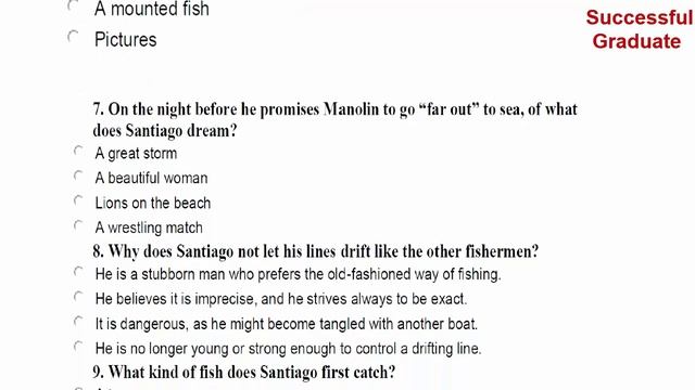 B.A Part 2 | Novel | OLDMAN AND THE SEA | Test# 1 | Paper# 1 | Get High Marks | Most Imp MCQS Test смотреть онлайн