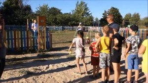 День физкультурника в селе Воютино