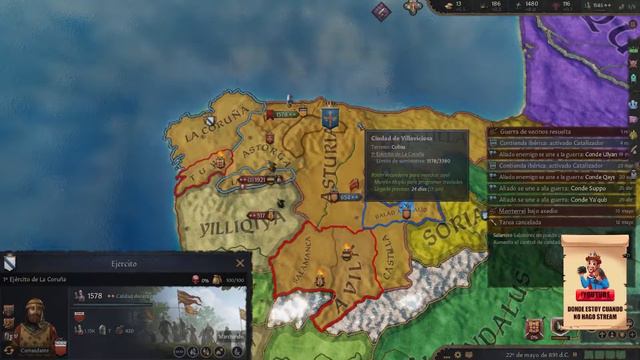 Crusader Kings 3 🏰 DLC: Friends and Foes - Gameplay Español con Mods Ep.4 смотреть онлайн