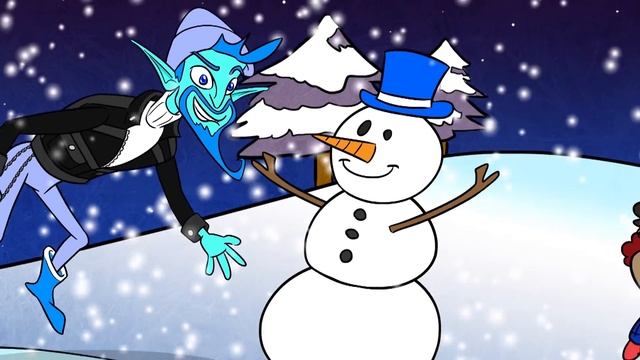 Help Find Drew's Apples! - Drew VS Jack Frost | Fun Kids Games at Cool School смотреть онлайн