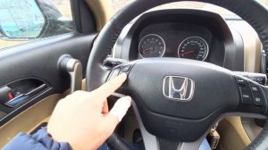 Honda CR-V Обучение(програмирование) кнопок на руле китайской магнитолы с алиэкспресс