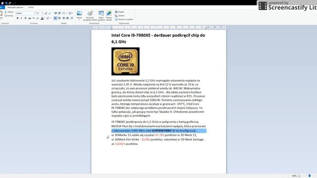 Intel Core i9 7980XE podkręcony do 6.1 GHz смотреть онлайн