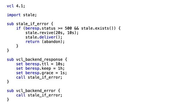 Varnish VMOD in the Spotlight: Stale смотреть онлайн