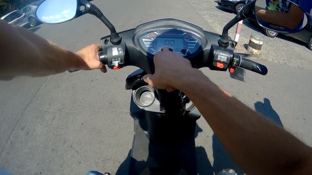 Электроскутер AIMA Power Eagle. Тест драйв смотреть онлайн