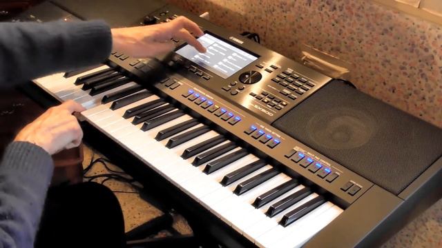 Rêverie Baroque Yamaha PSR SX900 10 12 2020 смотреть онлайн