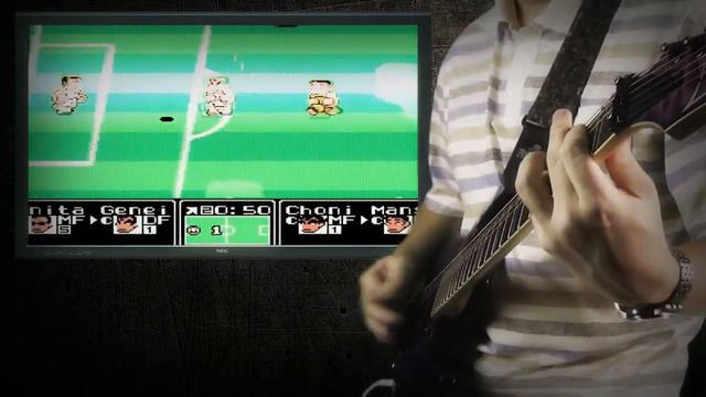 Kunio Kun no Nekketsu Soccer League (GOAL 3) - Argentina vs Europe (cover by VankiP) смотреть онлайн