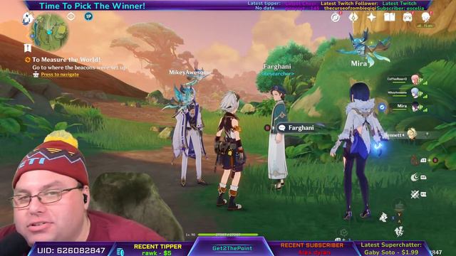 Genshin Impact Livestream! Golden Slumber Quest! Join Our Community & Enjoy Genshin GIF System! смотреть онлайн