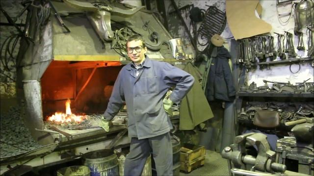 Blacksmithing art. Ковка подсвечника 1ч .SHABALIN DESIGN смотреть онлайн