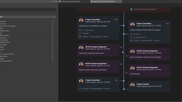 Управление историей проекта – Первый взгляд на Altium Designer 21