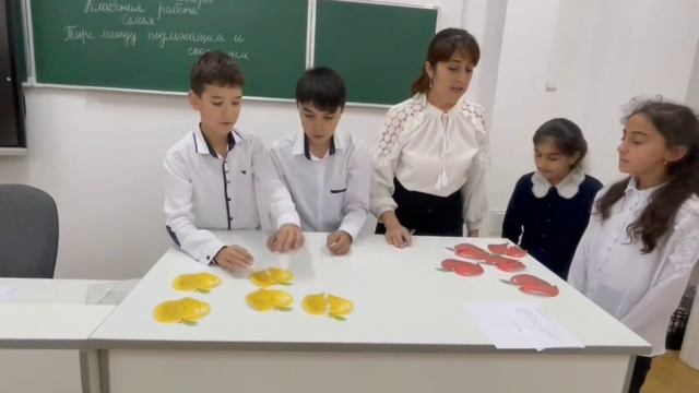 Открытый урок по русскому языку в 5Д классе на тему Семья Тире между подлежащим и сказуемым смотреть онлайн