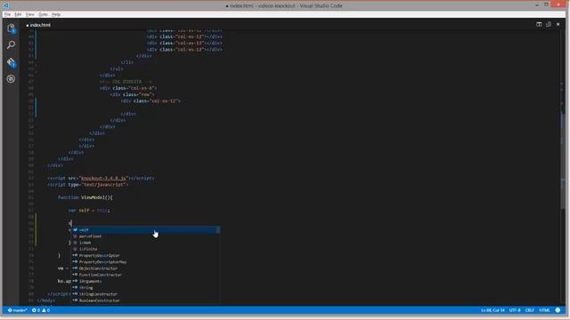 Knockout JS #4.4.1 Binding Context смотреть онлайн