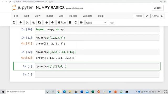 HOW TO IMPORT NUMPY смотреть онлайн