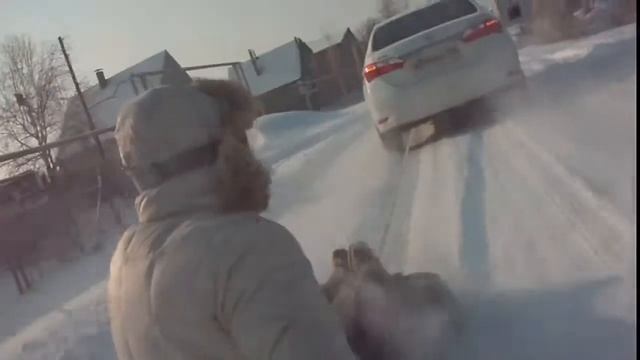 Зима, снег, покрышки