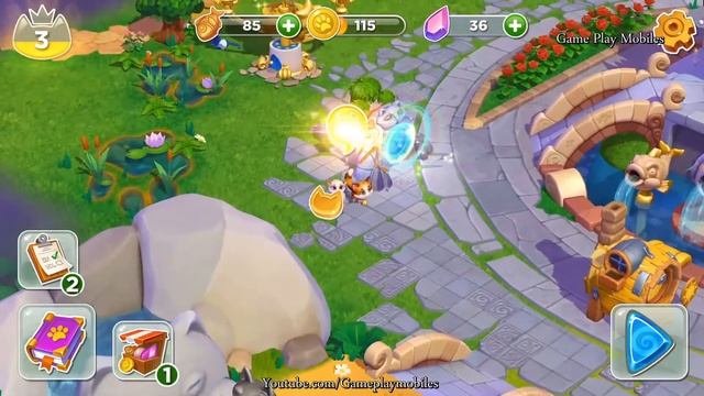 Cats & Magic: Dream Kingdom - Gameplay Walkthrough - Parte 1 смотреть онлайн