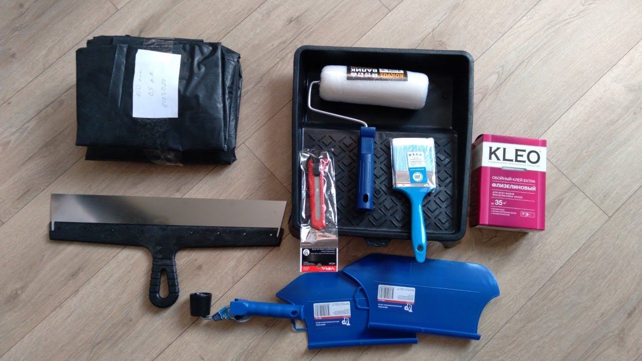 Рассказываю какой инструмент потребуется купить для приклеивания обоев смотреть онлайн