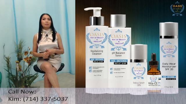 Kim Describes the OASIS Age Defense Kit смотреть онлайн