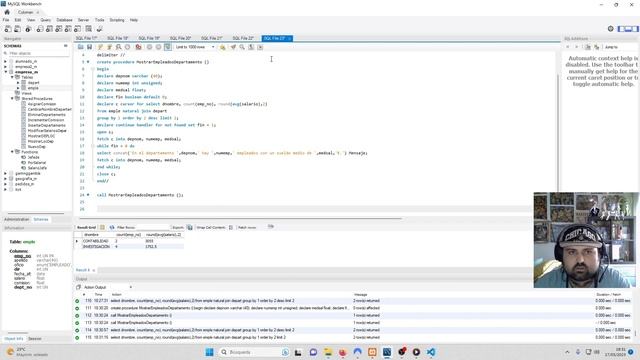 Practicando Manejadores y Cursores en Base de Datos de MySQL смотреть онлайн