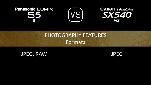 Panasonic Lumix S5II vs. Canon PowerShot SX540 HS: A Comparison of Specifications смотреть онлайн