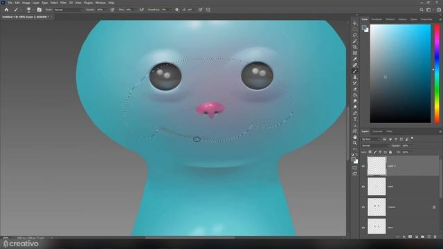РИСУЕМ КОТЁНКА. Урок в Photoshop для детей от 8 до 15 лет смотреть онлайн