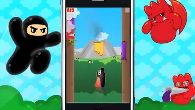 Ninjatown: Trees of Doom! for iPhone Trailer смотреть онлайн
