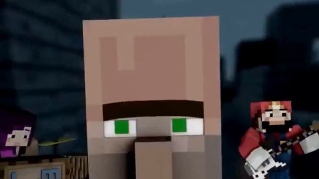 Minecraft Song: Villagers Song смотреть онлайн