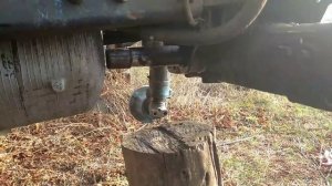 снятие передней балки МТЗ