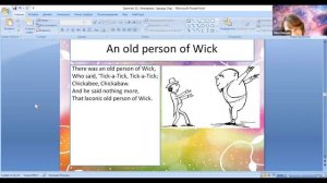 Limericks ▶ Грамматика английского языка