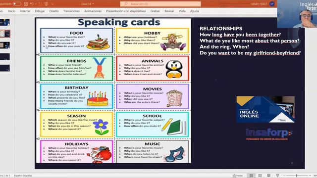 Ingles Corporativo-Class #14 Speaking cards using Wh-words смотреть онлайн