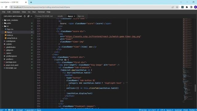 ASSINMENT 3 | MATCH GAME | REACT JS| CCBP 4.O | CCBP смотреть онлайн